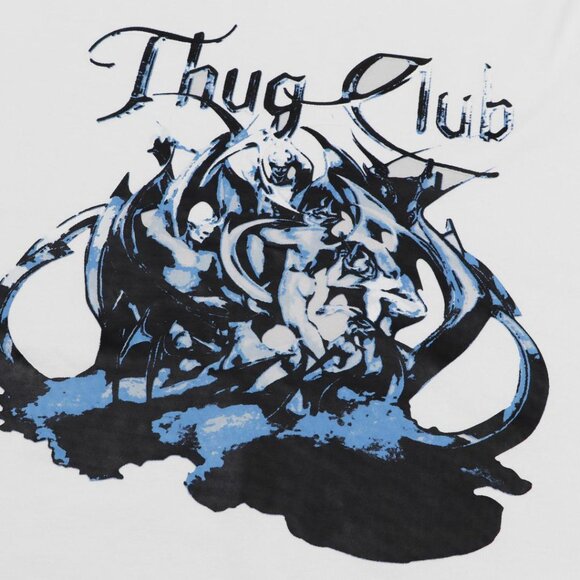 Thug Club White Graphic T Shirt - Picture 4 of 8